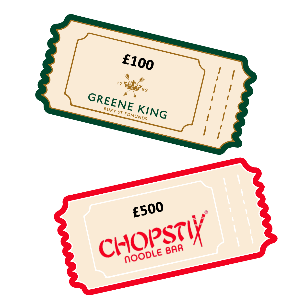 Raffle prizes