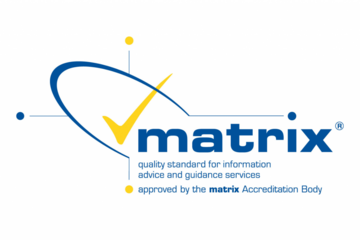 The logo for the matrix Standard.