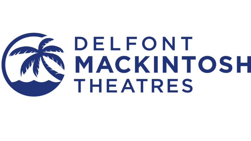 The logo for Delfont Mackintosh Theatre Group