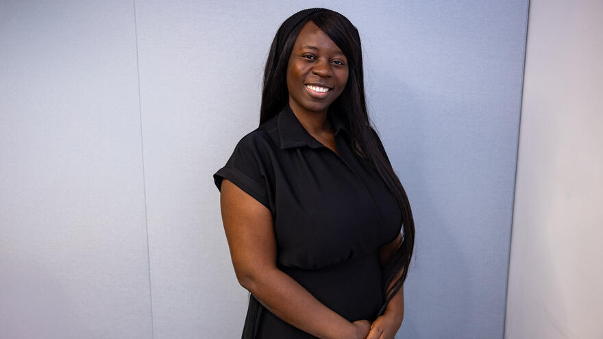 A picture of Alice Kapaya, the Mencap Training Academy's Employer Relationships Manager.